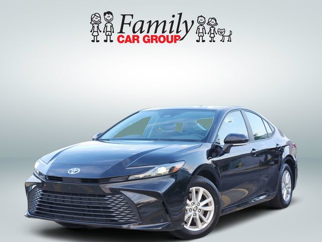 Midnight Black Metallic 2025 Toyota Camry Sedan Front-Wheel Drive Continuously Variable Transmission