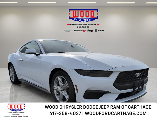 Oxford White 2026 Ford Mustang EcoBoost Fastback RWD Coupe Rear-Wheel Drive Automatic