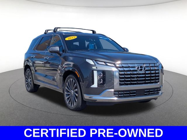 Gray (Steel Graphite) 2023 Hyundai Palisade SUV / Crossover All-Wheel Drive 8-Speed Automatic