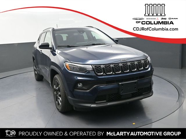 Fathom Blue Pearl Coat 2026 Jeep Compass Latitude 4WD SUV / Crossover Four-Wheel Drive 8-Speed Automatic