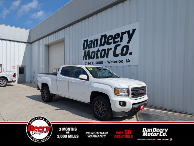 Summit White 2020 GMC Canyon Pickup Truck Four-Wheel Drive 8-Speed Automatic