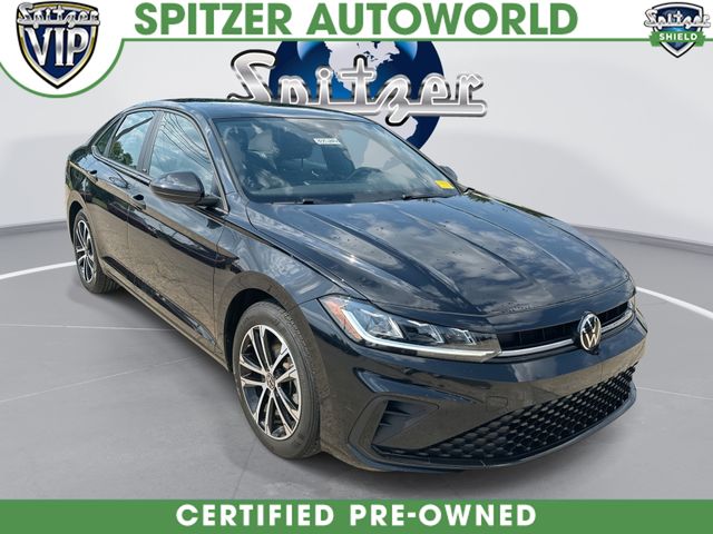 Blue 2025 Volkswagen Jetta Sedan Front-Wheel Drive 8-Speed Automatic
