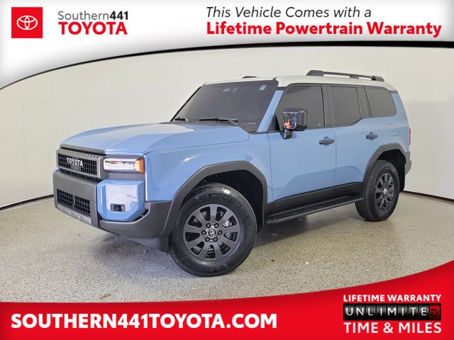 Heritage Blue/Gray Scape 2024 Toyota Land Cruiser SUV / Crossover Four-Wheel Drive 8-Speed Automatic
