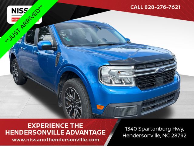 Blue Metallic 2022 Ford Maverick Pickup Truck All-Wheel Drive 8-Speed Automatic