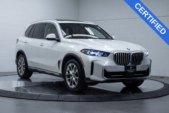 Mineral White Metallic 2025 BMW X5 SUV / Crossover All-Wheel Drive 8-Speed Automatic
