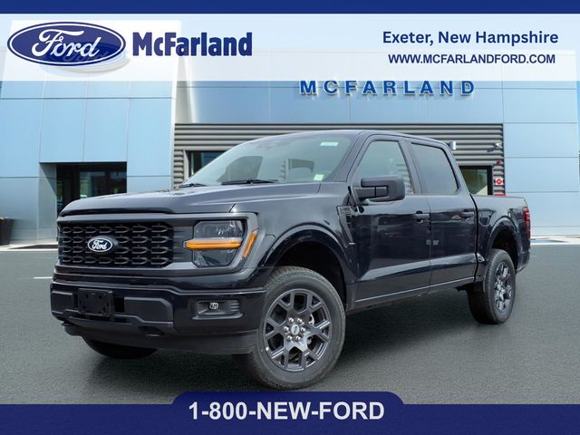 Black Metallic 2026 Ford F-150 STX 4dr SuperCrew 4WD Pickup Truck Four-Wheel Drive Automatic