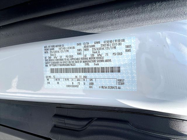 2024 Ford Transit-250  White at Bob Ruth Ford