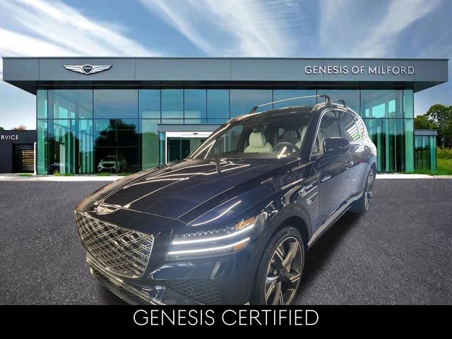 Capri Blue 2025 Genesis GV80 SUV / Crossover All-Wheel Drive 8-Speed Automatic