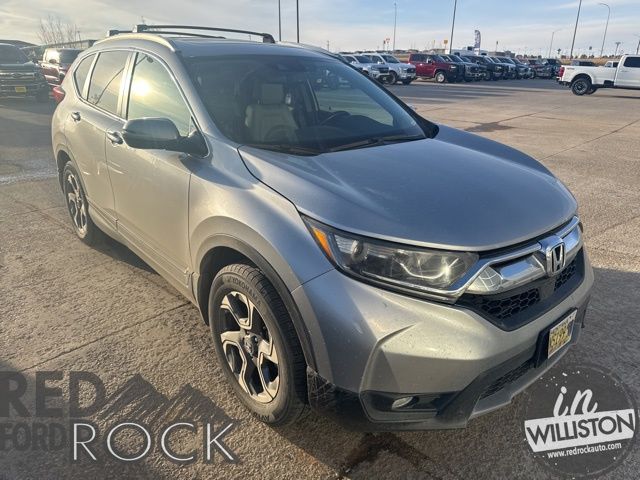 Silver 2017 Honda CR-V EX-L AWD SUV / Crossover All-Wheel Drive Continuously Variable Transmission