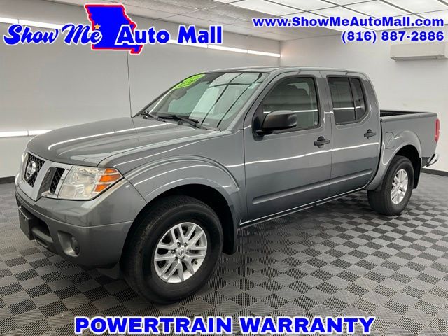 Gray (Gun Metallic) 2019 Nissan Frontier SV V6 Crew Cab 4WD Pickup Truck Four-Wheel Drive 5-Speed Automatic Overdrive