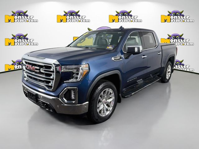 Blue 2019 GMC Sierra 1500 Pickup Truck Four-Wheel Drive 8-Speed Automatic