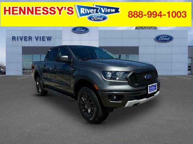 Carbonized Gray Metallic 2023 Ford Ranger XLT SuperCrew 4WD Pickup Truck Four-Wheel Drive Automatic