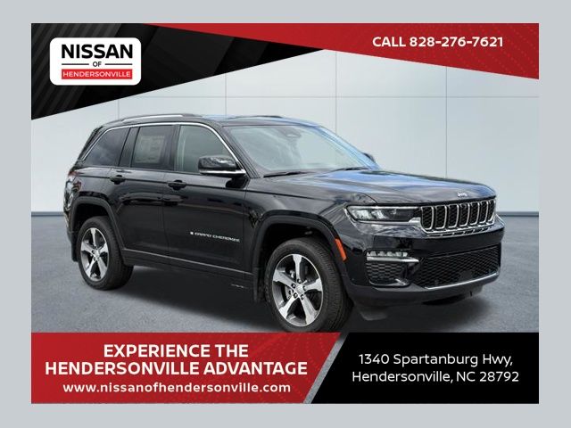 Diamond Black 2024 Jeep Grand Cherokee 4xe SUV / Crossover Four-Wheel Drive 8-Speed Automatic