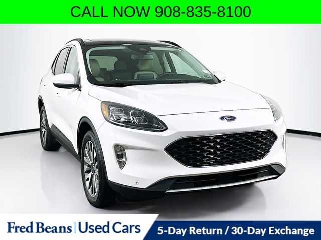 White Metallic 2022 Ford Escape SUV / Crossover All-Wheel Drive 8-Speed Automatic