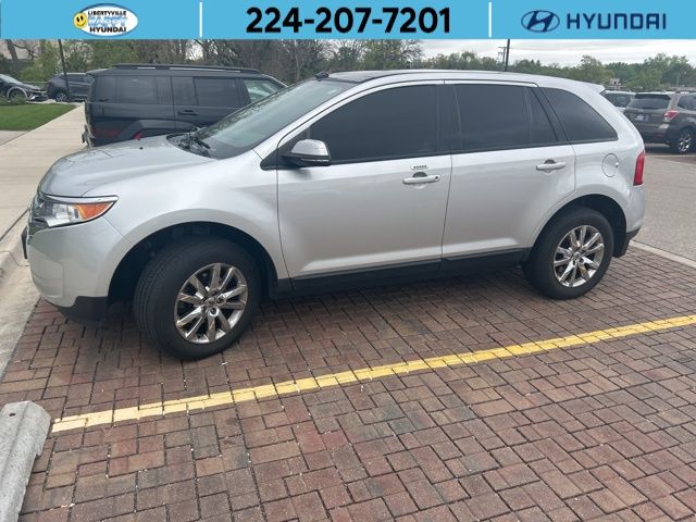 Ingot Silver 2014 Ford Edge SEL AWD SUV / Crossover All-Wheel Drive 6-Speed Automatic