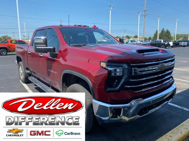 Radiant Red Tintcoat 2025 Chevrolet Silverado 2500HD Pickup Truck Four-Wheel Drive Automatic