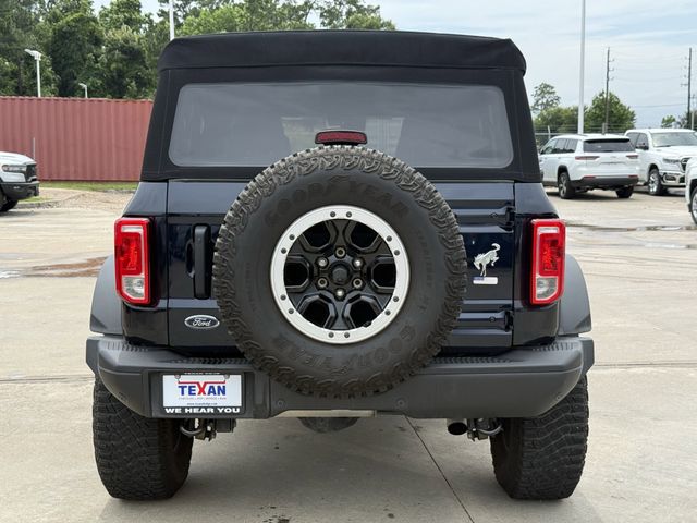 2021 Ford Bronco Black Diamond Blue at Cook Ford