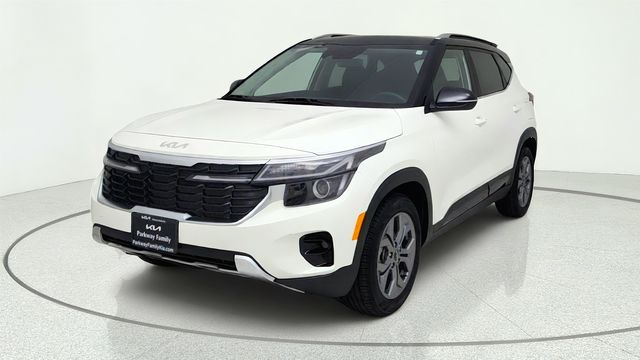 2024 Kia Seltos S White at Joe Myers Mazda Kia