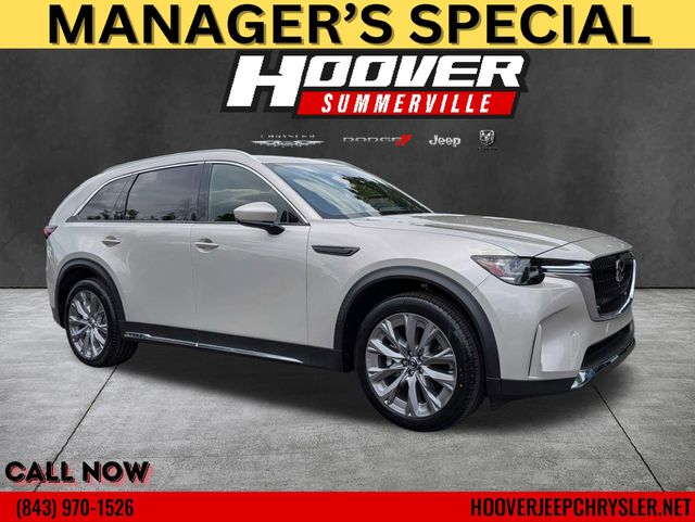 Gray (Platinum Quartz) 2024 Mazda CX-90 SUV / Crossover All-Wheel Drive 8-Speed Automatic