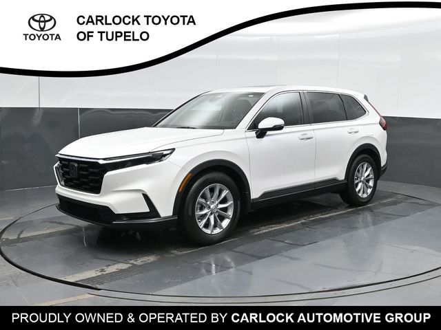 Platinum White 2024 Honda CR-V SUV / Crossover Front-Wheel Drive Continuously Variable Transmission
