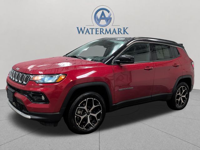Red Hot Pearlcoat 2025 Jeep Compass SUV / Crossover Four-Wheel Drive 8-Speed Automatic