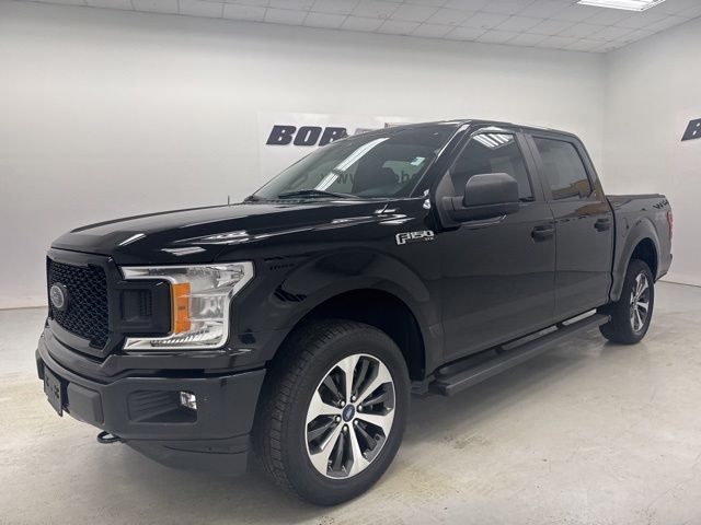 Black Metallic 2020 Ford F-150 XL SuperCrew 4WD Pickup Truck Four-Wheel Drive Automatic