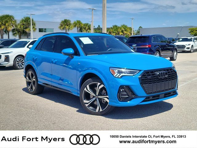 Turbo Blue 2023 Audi Q3 quattro Premium Plus S Line 45 TFSI SUV / Crossover All-Wheel Drive 8-Speed Automatic