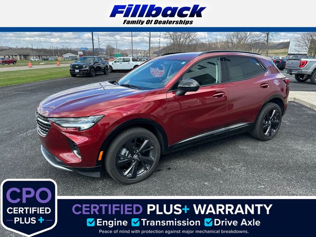 Cinnabar Metallic 2023 Buick Envision Preferred AWD SUV / Crossover All-Wheel Drive 9-Speed Automatic