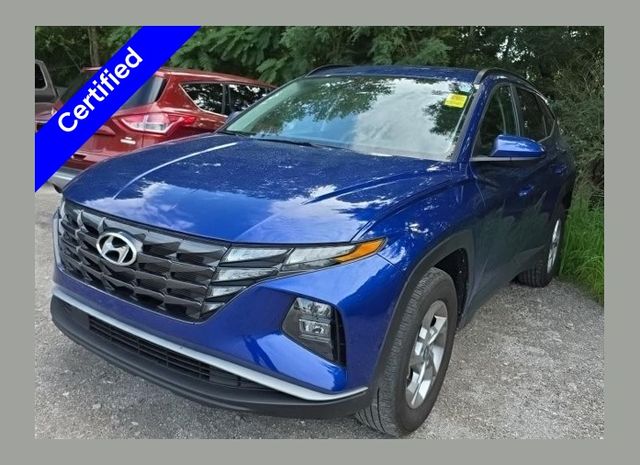 Intense Blue 2024 Hyundai Tucson SUV / Crossover All-Wheel Drive 8-Speed Automatic