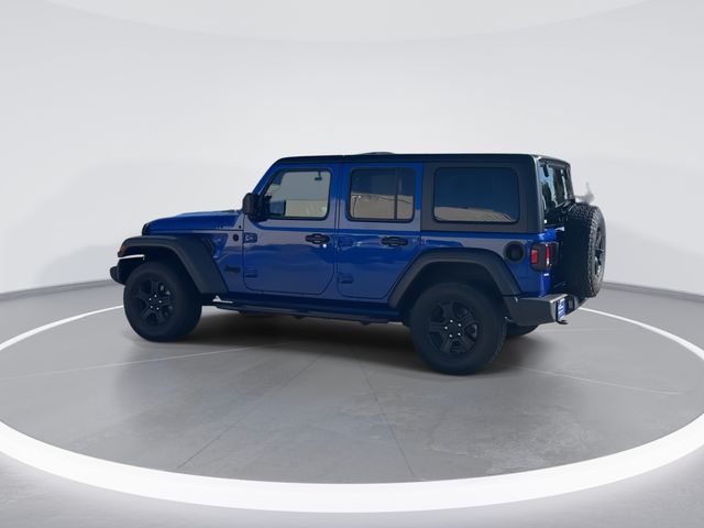 Used 2020 Blue Jeep Unlimited Sport S image 5
