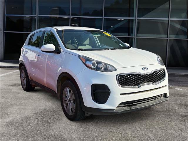 Clear White 2017 Kia Sportage SUV / Crossover Front-Wheel Drive 6-Speed Automatic
