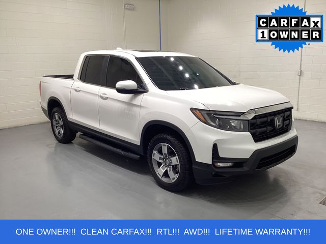 White 2026 Honda Ridgeline Pickup Truck All-Wheel Drive 9-Speed Automatic
