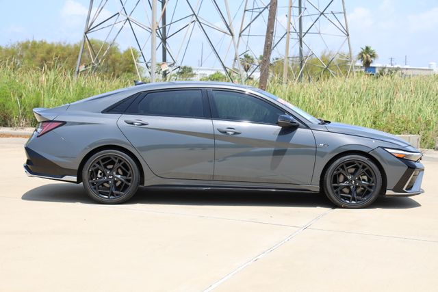 2024 Hyundai Elantra N Line Gray at Bayshore Chrysler Jeep Dodge Ram