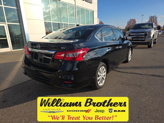 2019 Nissan Sentra SV - Super Black exterior view 5