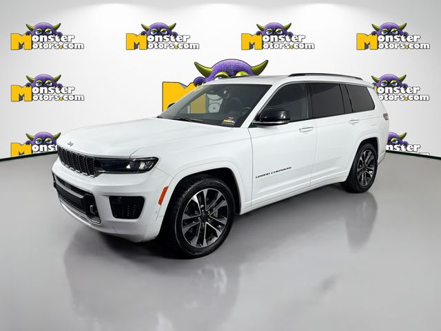 Bright White Clearcoat 2022 Jeep Grand Cherokee L Overland 4WD SUV / Crossover Four-Wheel Drive 8-Speed Automatic