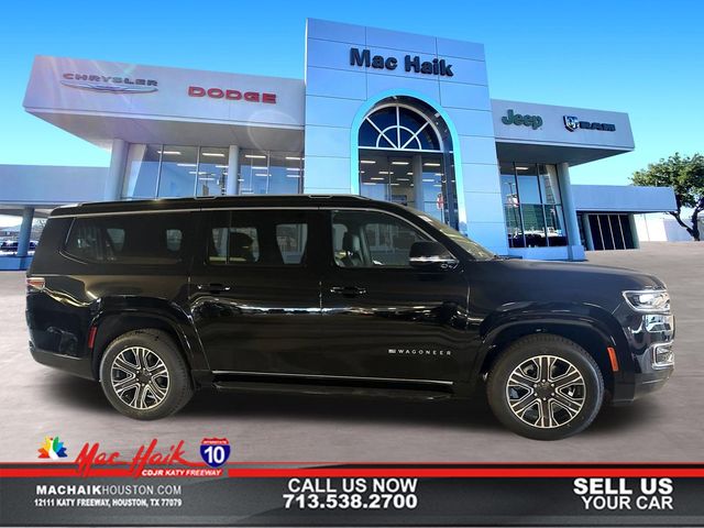 Diamond Black Crystal Pearlcoat 2024 Jeep Wagoneer L Series II 4WD SUV / Crossover Four-Wheel Drive 8-Speed Automatic