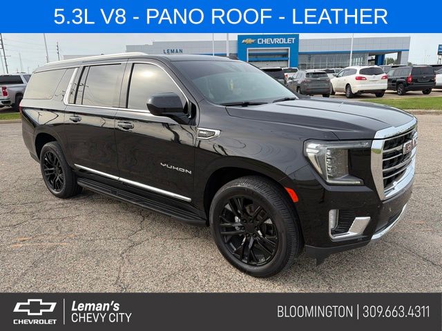 Onyx Black 2022 GMC Yukon XL SUV / Crossover Four-Wheel Drive