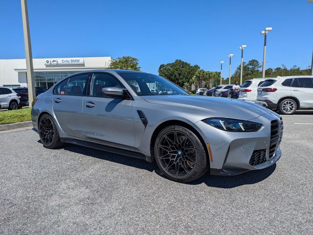 Gray (Skyscraper Grey Metallic) 2027 BMW M3 RWD Sedan Rear-Wheel Drive 6-Speed Manual