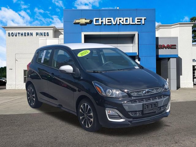 Mosaic Black Metallic 2022 Chevrolet Spark 1LT FWD Hatchback Front-Wheel Drive Continuously Variable Transmission