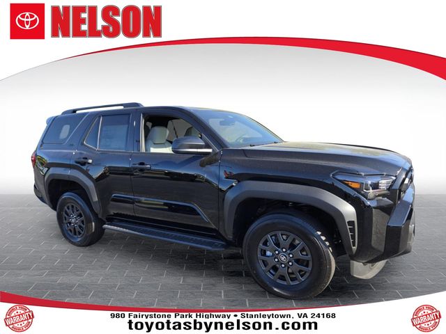 Black 2026 Toyota 4Runner SR5 4WD SUV / Crossover Four-Wheel Drive 8-Speed Automatic