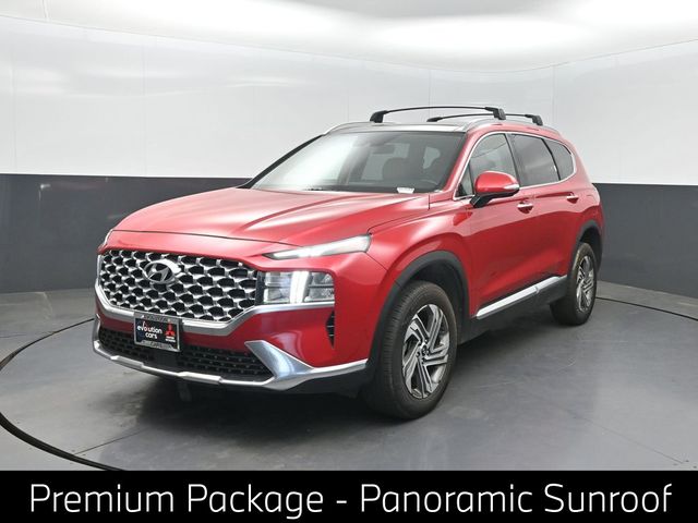 Calypso Red 2023 Hyundai Santa Fe SUV / Crossover All-Wheel Drive 8-Speed Automatic