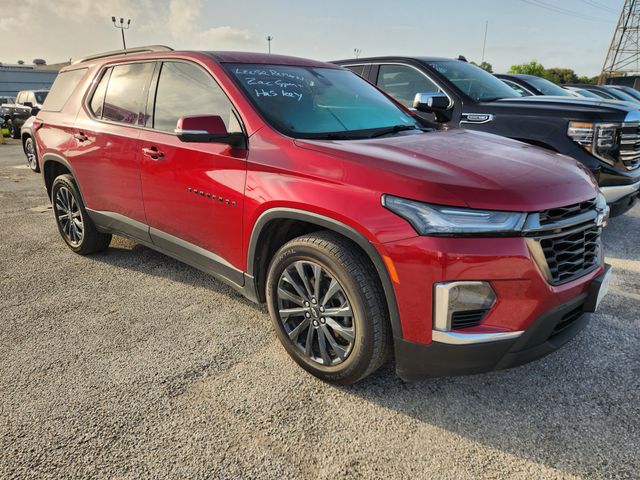 2023 Chevrolet Traverse RS Red at Bayshore Chrysler Jeep Dodge Ram