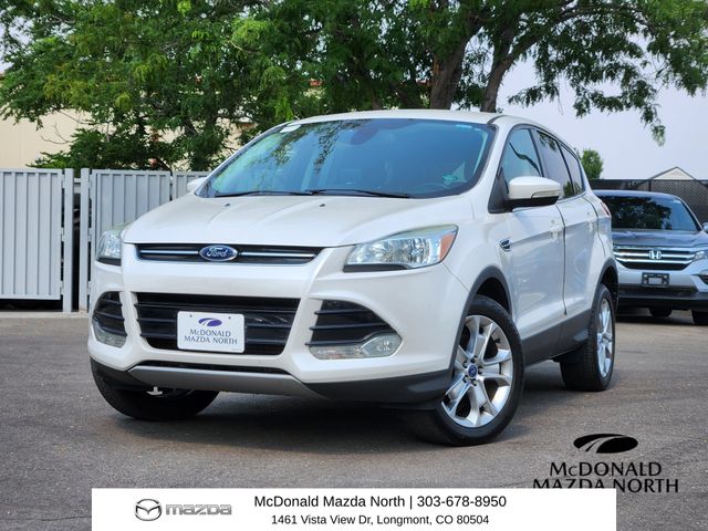 White Platinum Metallic Tri-Coat 2013 Ford Escape SUV / Crossover All-Wheel Drive 6-Speed Automatic