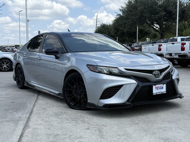 2020 Toyota Camry TRD V6 Silver at DeMontrond Auto Country