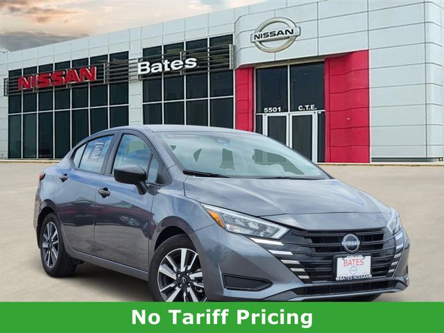 Gray (Gun Metallic) 2025 Nissan Versa Sedan Front-Wheel Drive Continuously Variable Transmission