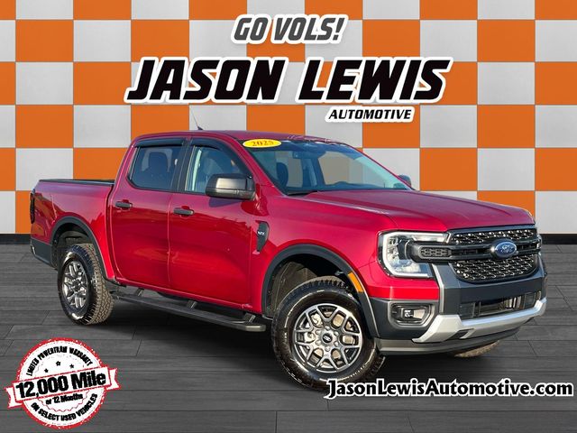 Ruby Red Metallic 2025 Ford Ranger XLT SuperCrew RWD Pickup Truck 4X2 Automatic