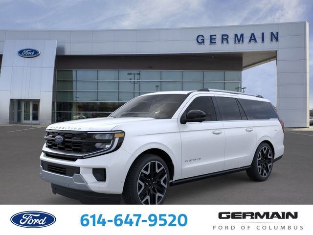 Star White Metallic Tri-Coat 2026 Ford Expedition MAX Platinum 4WD SUV / Crossover Four-Wheel Drive Automatic