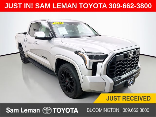 Celestial Silver Metallic 2022 Toyota Tundra Pickup Truck Four-Wheel Drive Automatic