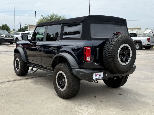 2021 Ford Bronco Black Diamond Blue at Cook Ford