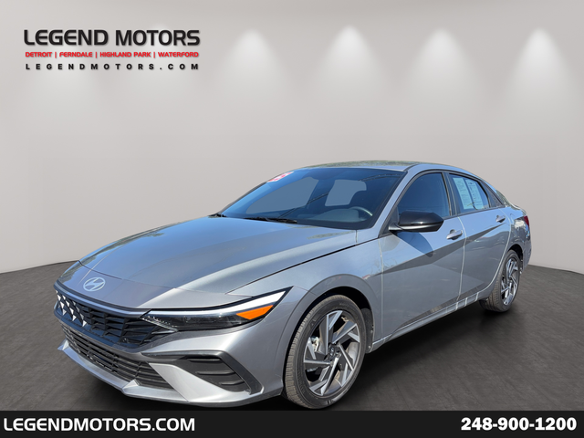 Fluid Metal 2025 Hyundai Elantra Sedan Front-Wheel Drive Continuously Variable Transmission